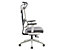 Chaise de bureau Kalik | Appuie-tête | Ergonomique | 8h | Accoudoirs 4D réglables | Blanc | Novigami